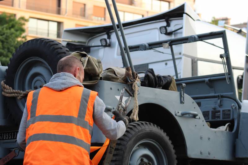 Prestation de transport de véhicule d'époque en Normandie secteur Dieppe (76)
